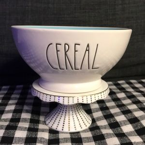 Rae Dunn “CEREAL” ice cream bowl